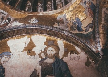 painting in church